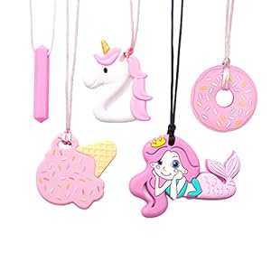 Chew Necklaces for Sensory Kids 5 P...