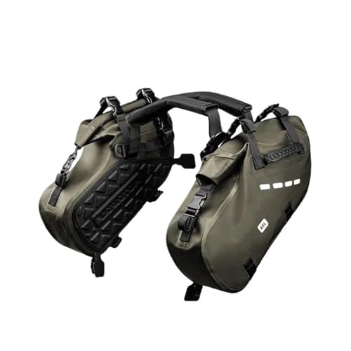 Protege tu equipaje de la lluvia con las alforjas universales para moto de 18/28/48L
