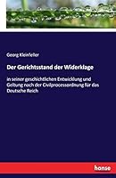 Der Gerichtsstand Der Widerklage 374367372X Book Cover