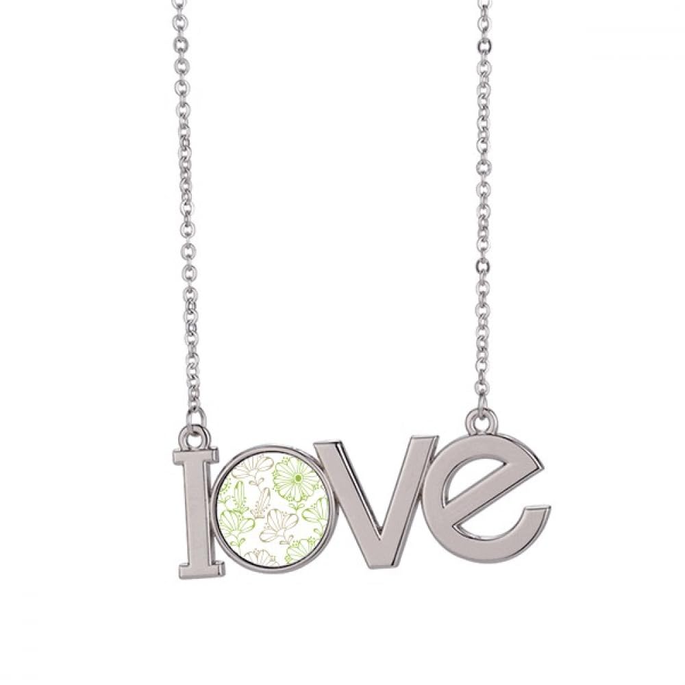Collier pendentif fleurs fraîches et herbes M look bohème chic