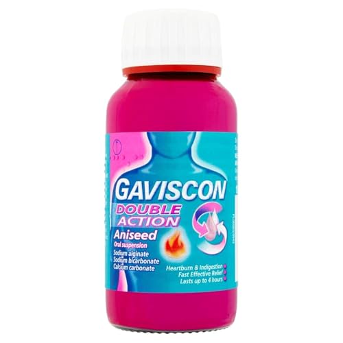 Gaviscon Double Action Aniseed Oral Suspension, 150ml