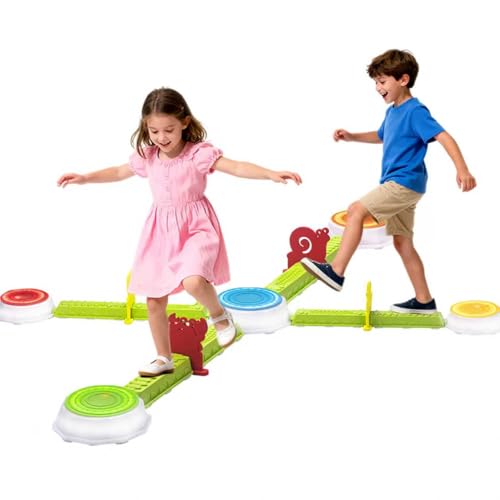 Light Up Kids Stepping Stones with Beams and Spinner