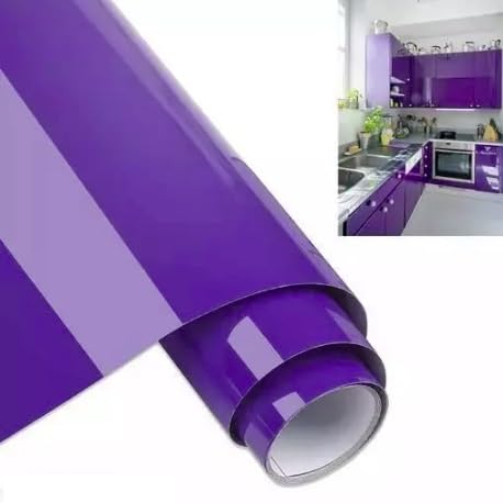 SUNBIRD Purple Glossy Peel and Stick Wallpaper Decorative Self Adhesive Wallpaper Removable Contact Paper for Home Decor Countertops Walls Rolls (24 x 120 Inch, Purple) (B0CFLX6LV6) Amazon Price History, Amazon Price Tracker