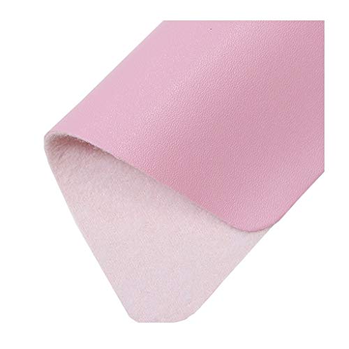 Tissu simili cuir imperméable épaisseur 1.1mm couleur rose pour rénover vos sièges skaï