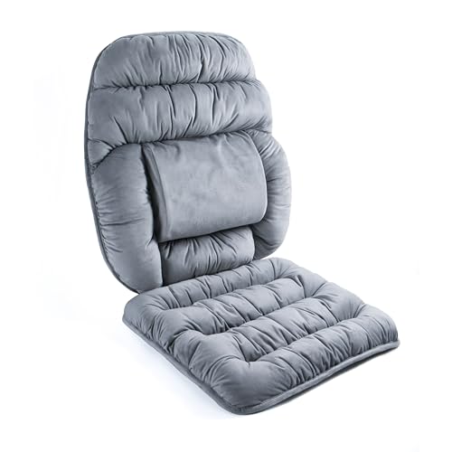Coussin de chaise à bascule antidérapant avec oreiller lombaire ergonomique