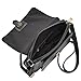 Fossil Women's Kinley Leather Small Crossbody Purse Handbag, Black (Model: ZB7878001)