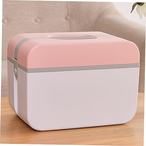 Boîte de rangement médicamenteuse portable double couche pour éviter le désordre médical - 3