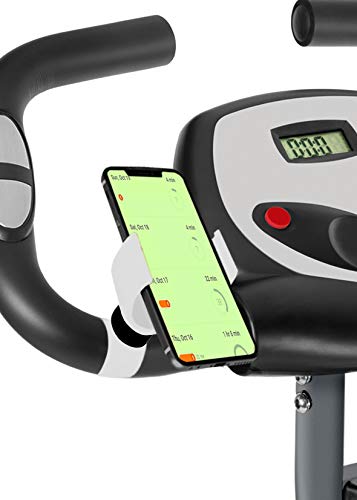 Supporto Telefono Per Cyclette E Tapis Roulant: Fissaggio Forte E Adatto A Smartphone Fino A 7.5" - 5