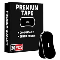 Black Premium Tape 30 Pack, Easy to Use, Pain Free Removal, Gentle On Skin L1