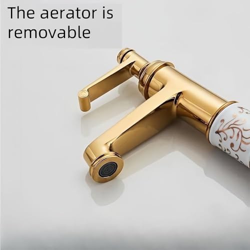Image of B BACKLINE Brass Basin Mixer Tap | Hot & Cold Bathroom Basin Faucet | Long Body Pillar Tap for Washbasin & Living Room | Chrome Finish, High-Flow Water Tap