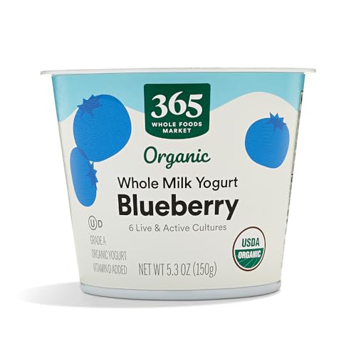 365 by Whole Foods Market, Organic Blueberry Yogurt, 5.3 oz