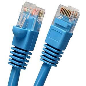 1.5Ft Cat.5E Molded Snagless Patch Cable Blue