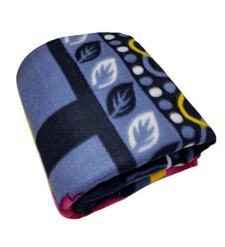 Image of MAMRAJ 500 TC Stylish Polar Fleece Single Bed AC Fleece Wool Blanket - 58x88 Inch || Skin Friendly || Multicolour || (Set of 6)