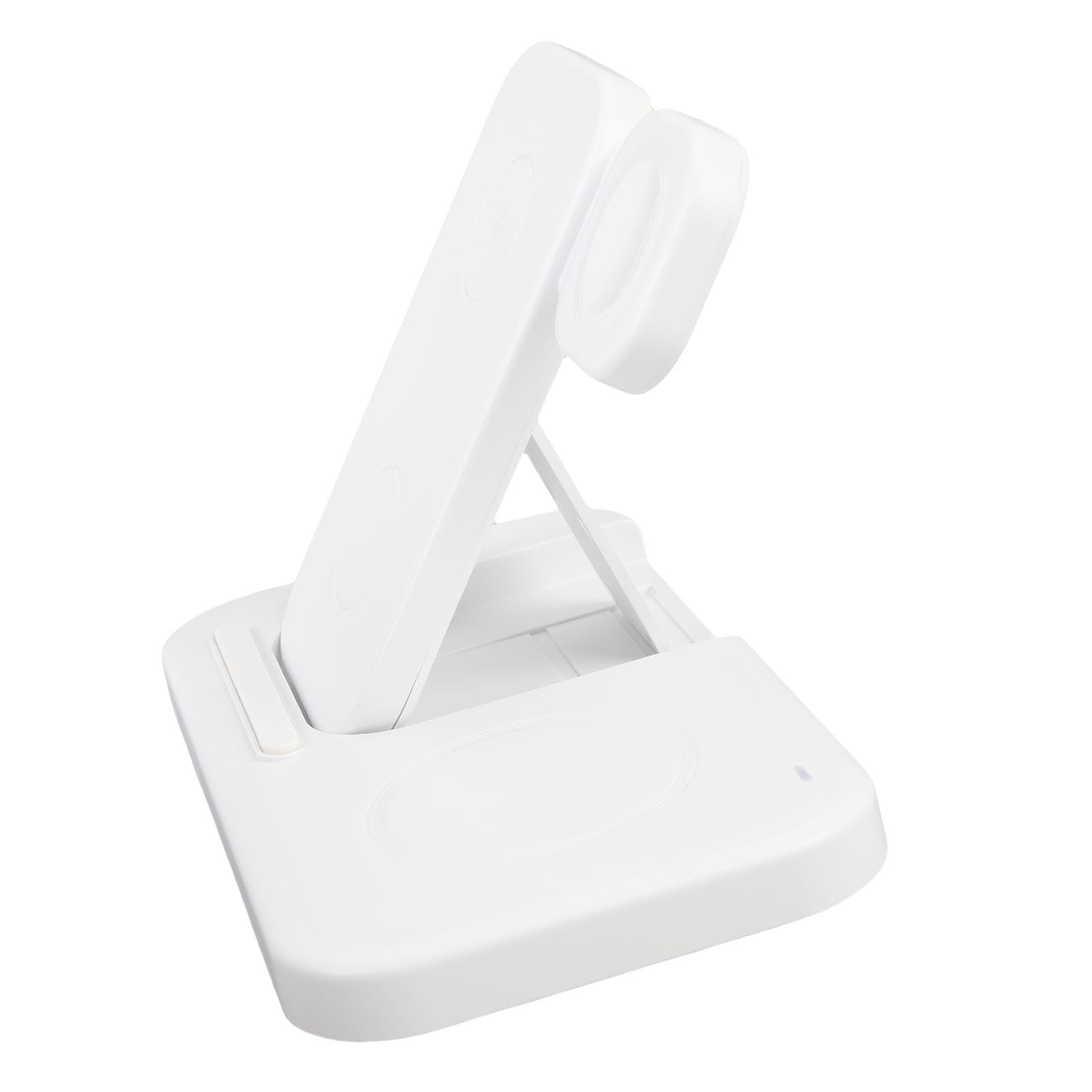 Stazione di Ricarica Wireless Pieghevole 4 in 1 15W per Telefono e