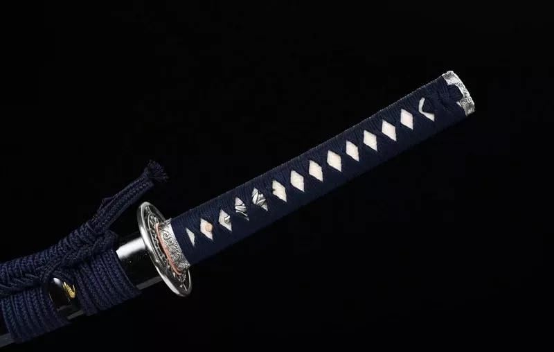 39" Honsanmai Lamination Clay Tempered Hamon Blade. Cupronickel Tsuba. Nakago Inscriptions. Comes with Certificate Signed by The Swordsmith #1366