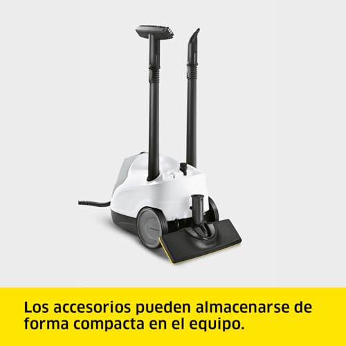 Miniatura 7 de Kärcher Limpiadora De Vapor Sc 4 Easyfix, Presión: 3,5bar, Calentamiento: 4 Min., Potencia: 2000w, Rendimiento: 100m , Sistema De 2 Depósitos: 0,5l 0,8l, Kit Limpieza Easyfix, Boquillas Y Fundas