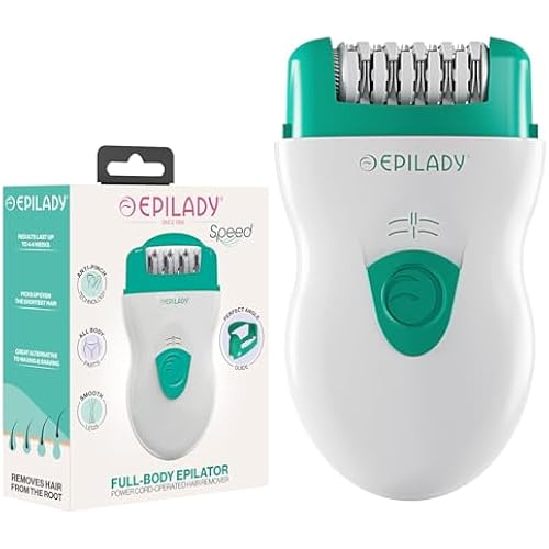 Epilady Speed Corded Electric Epilator for Women, Hair Removal