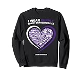 Uso morado para productos de conciencia de lupus de mi nieta, regalos y mercancía para hombres, mujeres, niños, niñas, adolescentes para apoyar a un ser querido miembro de la familia y familiares con lupus. Úsalo para un paseo de conciencia sobre el lupus para el mes de conciencia en mayo y ponte un día morado.