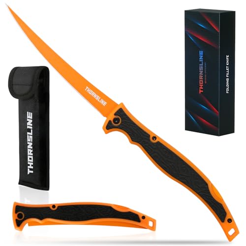 ThornsLine Folding Fillet/Fishing/Camping/Hunting Knife