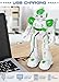 KingsDragon RC Robot Toys for Kids, Gesture & Sensing Remote Control Robot for Age 4 5 6 7 8 Year Old Boys Girls Birthday Present (Green)