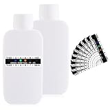 12 Pcs Urine Test Complete Kit, Include 2 Urine Test Bottles 10 Temperature Test Urine Strips