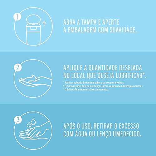 Jontex Naturals - Gel Lubrificante Íntimo natural - Extra Hidratação - 100g c/Ác. Hialurônico