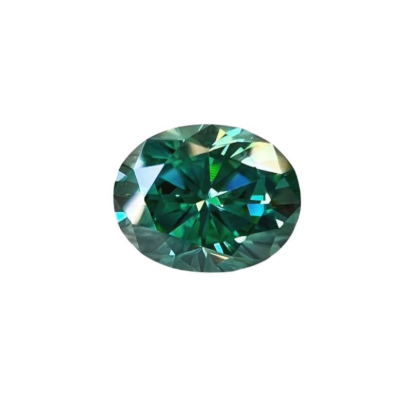 Moissanite ovale 6x4 mm remplacez une pierre perdue et réparez votre bague facilement