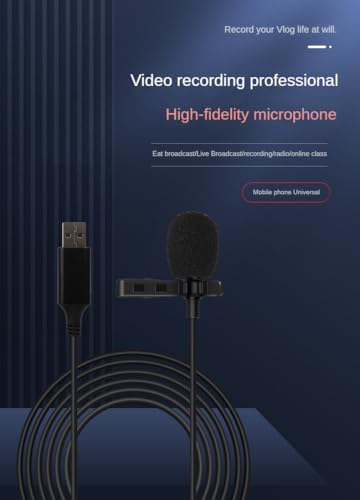 Microphone à condensateur USB en boîtier métallique durable