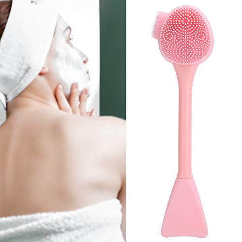 Herramienta de limpieza facial de doble cabeza que evita ensuciar las manos 5