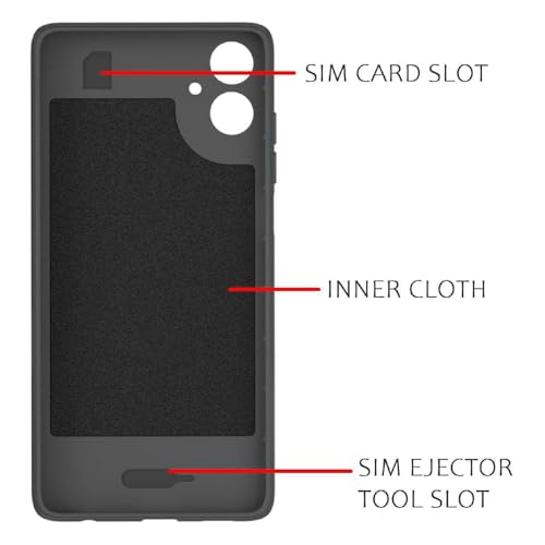 Image of Shockproof Case for Samsung Galaxy A06 5G / A06 4G | Full Camera Protection | TPU Flexible Back Cover for Samsung Galaxy A06 5G / A06 4G (Graphite Grey)