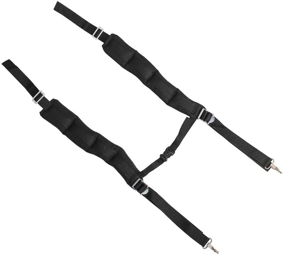 Backpack Sprayer Strap Assembly with Padded Shoulder Padding Chest Buckle and Compatible Hook System