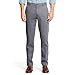IZOD Men's Performance Stretch Straight Fit Flat Front Chino Pant, Smoked Pearl, 38W x 32L