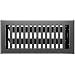 Imperial RG3442 Montezuma Bodenregister – 5,7x30,5 Cm, Granit Grau, Dekoratives Design