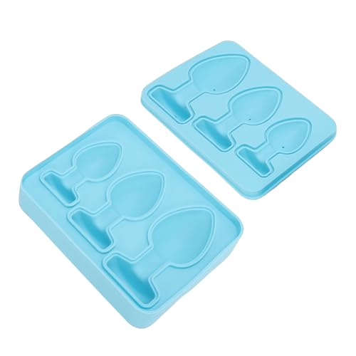 Molde para cubos de hielo de silicona con tapa miniatura 1