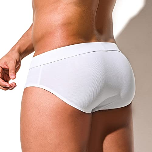 Trajes de baño para hombres Bykming bañador slip negro bikini sexy XL 3