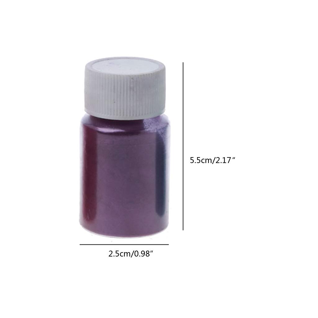 Pigmento de cambio de color en polvo de 50 colores para pintura de resina epoxi, fabricación de jabón, polvo de mica para resina epoxi