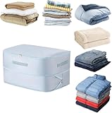 Casa Corner Sac de Compression Ultime,Sacs de rangement sous vide auto‑compressifs 66L 132...