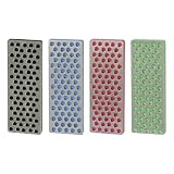 Hosrivae Kit de herramientas de afinación biselada para snowboard y esquí, juego de 4 limas de metal con grano 240/360/500/1000 para pulido y desbarbado de bordes