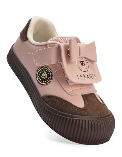 TARANIS Boys Girls Sneakers Kids' Toddler Skate Shoes Barefoot Indoor-Outdoor Comfort Non-Slip...