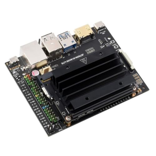 Image of Waveshare Jetson Nano Development Board 4GB with 16GB eMMC | Compact AI Computing Module, USB 3.0, Dual USB 2.0, CSI Camera Port, DC Power Input, Onboard Buttons for Robotics & Edge AI Applications