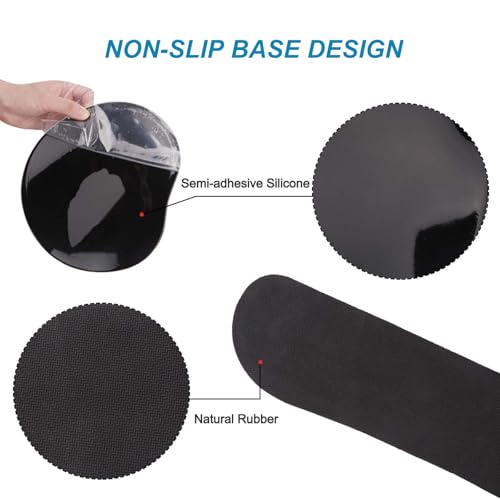 ARTSO Ergonomic Mouse Pad with Wrist Rest, Comfortable Keyboard Wrist Rest, Memory Foam Mousepad for Computer Keyboard, Mouse Pad Set for Easy Typing, Pain Relief, Night Butterfly