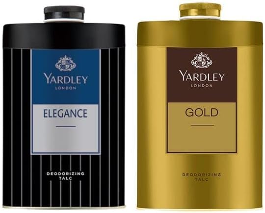 1 x 100gm Yardley Elegance + 1 x 100gm Yardley Gold Perfumed Talcum Powder for Men