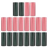 DOITOOL 20 Stück Runde Kraftpapier Verpackungsbehälter mit Deckel Kleine Zylindrische Papierdosen aus Kraftkarton Aufbewahrung für Tee Ätherische Öle Kosmetik Schmuck und Räucherstäbchen