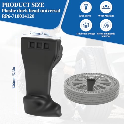 Image of Tyre Changer Part Mount Demount Duck Head Universal RP6 710014120 rp6 710014120 tca34 tire changer head automobile tyre part duck hunter auto 34 duckhead mounting 14120 34r tool for changers parts Ti