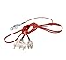 Radical Fencing Allstar 2-Prong Body Cord for Fencing Foil Sabre, Clear Transparent Plugs