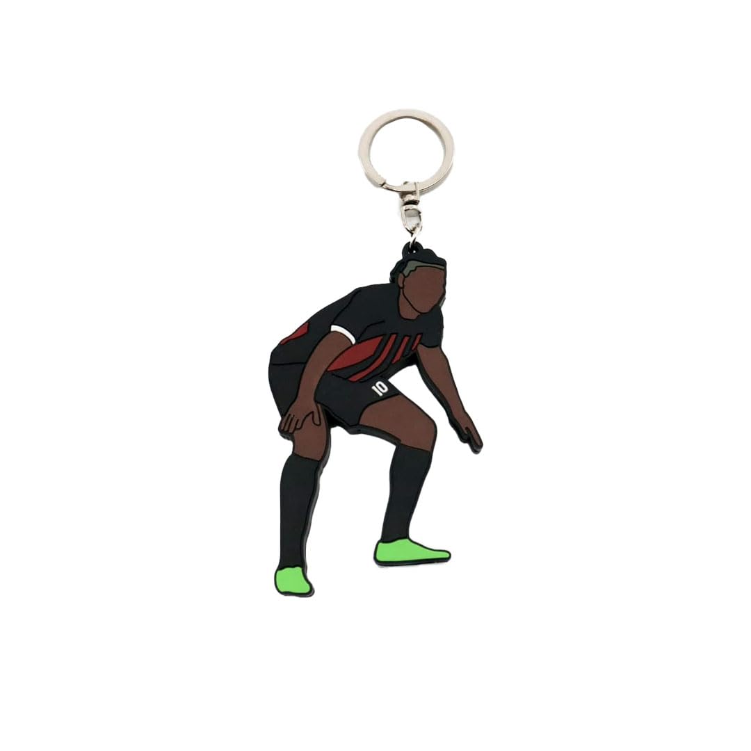 Shop and Solve Leao Surf Exultation 8 cm PVC Keyring Gift Idea for Milan Fans Super Finished