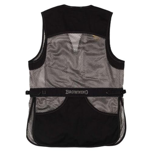 Chaleco de tiro Browning con almohadilla reductora de retroceso y malla 2