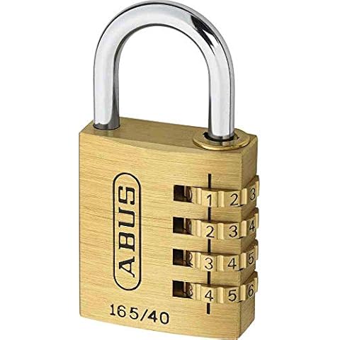 ABUS 20128 Brass Combination Lock for Everyday Use Cover