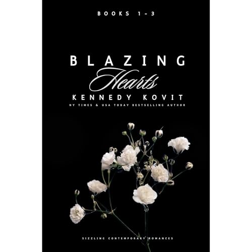 Blazing Hearts Audiolibro Por Kennedy Kovit arte de portada