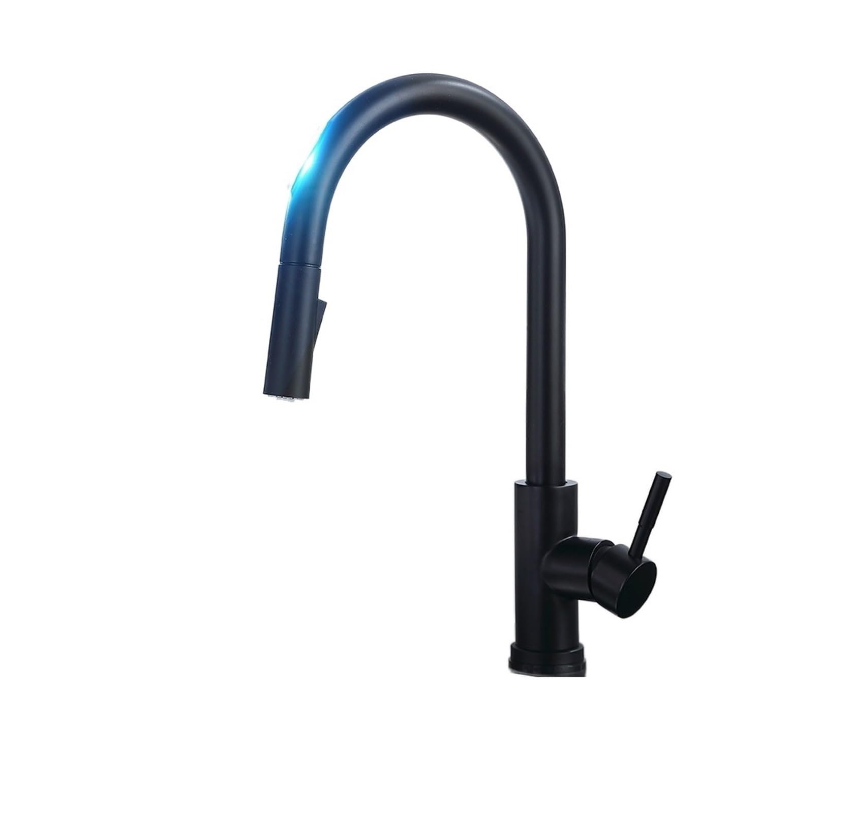 HADECOLL Pull-Out Faucet Smart Touch Kitchen Faucets Crane For Sensor Kitchen Water Tap Sink Mixer Rotate Touch Faucet Sensor Water Mixer Easy To Install,1005-Black